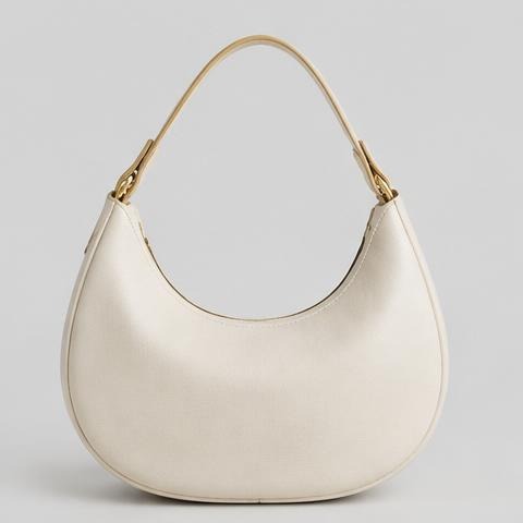 Ivory Crescent Shoulder Bag