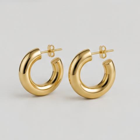 Gold Small Hoop Earrings