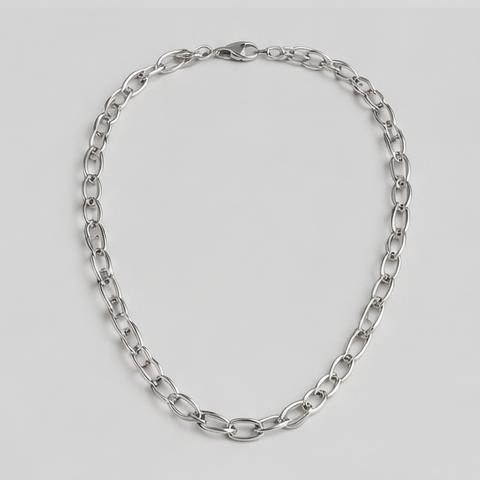 Silver Link Necklace