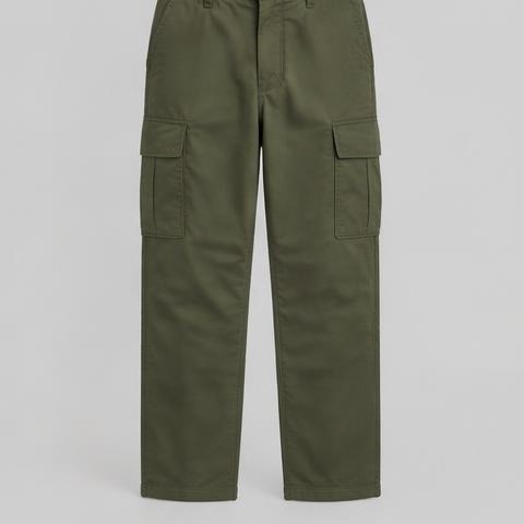Olive Cargo Trousers
