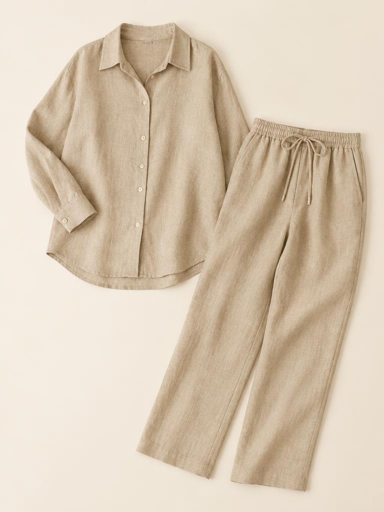 Riva Linen Co-Ord Set