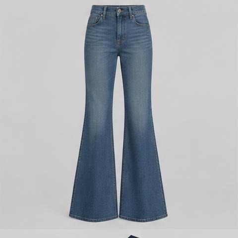 Blue Flared Jeans